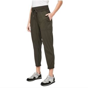 Lululemon Dance Studio Crop *25" Dark Olive